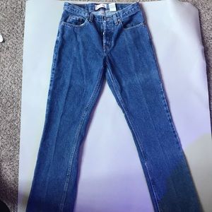 Bootcut Gap mom jeans